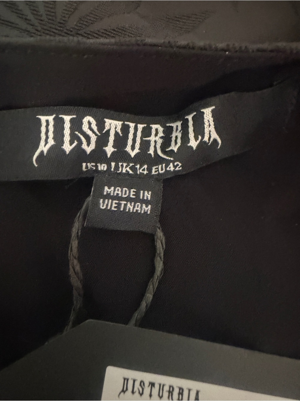 Disturbia Womens Black Sunburst Maxi Dress - Classic Sleeveless Design - Picture 7 of 8